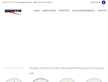 Tablet Screenshot of nobretec.com.br